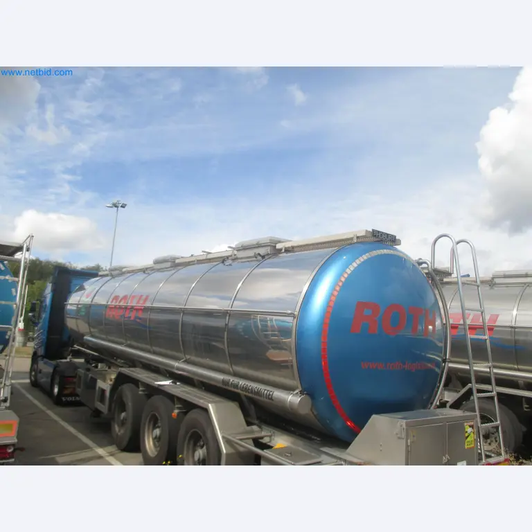 Tractor-trailers and tank semi-trailers for transporting liquid goods and food products (tank logistics)-36