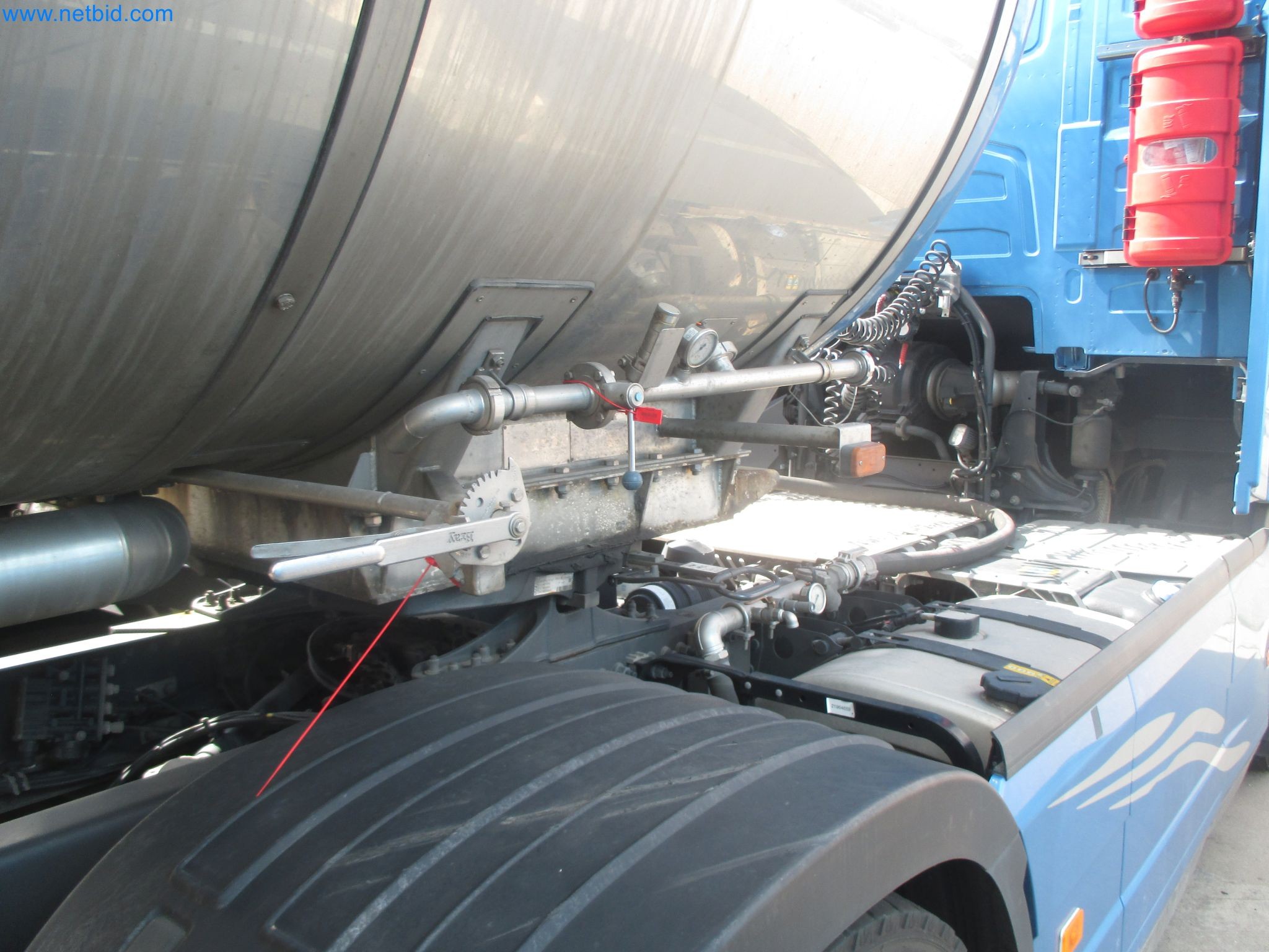 Tractor-trailers and tank semi-trailers for transporting liquid goods and food products (tank logistics)-17