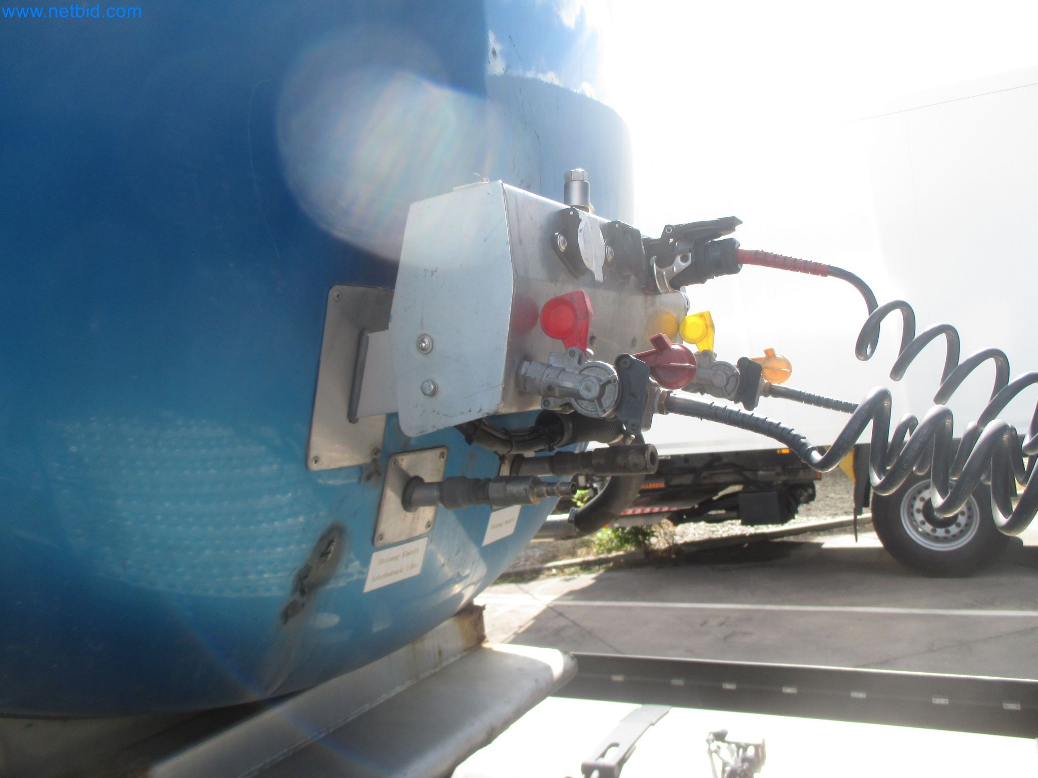 Tractor-trailers and tank semi-trailers for transporting liquid goods and food products (tank logistics)-19