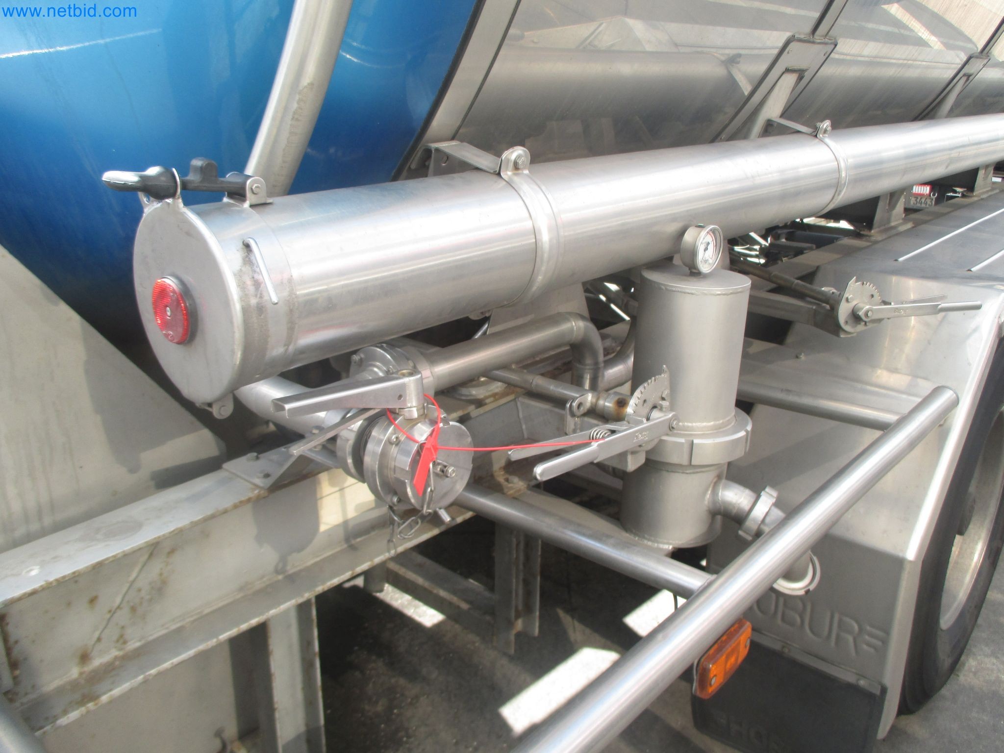 Tractor-trailers and tank semi-trailers for transporting liquid goods and food products (tank logistics)-7