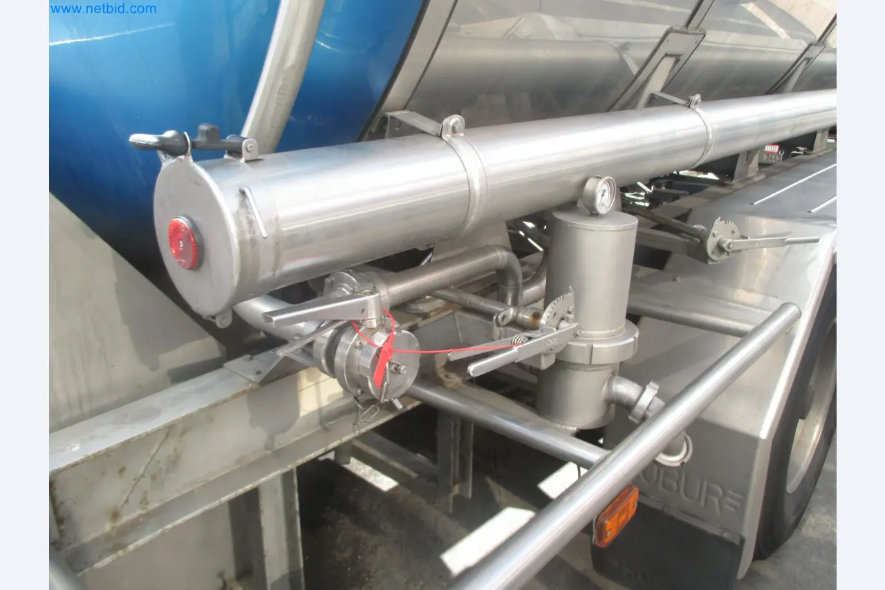 Tractor-trailers and tank semi-trailers for transporting liquid goods and food products (tank logistics)-7
