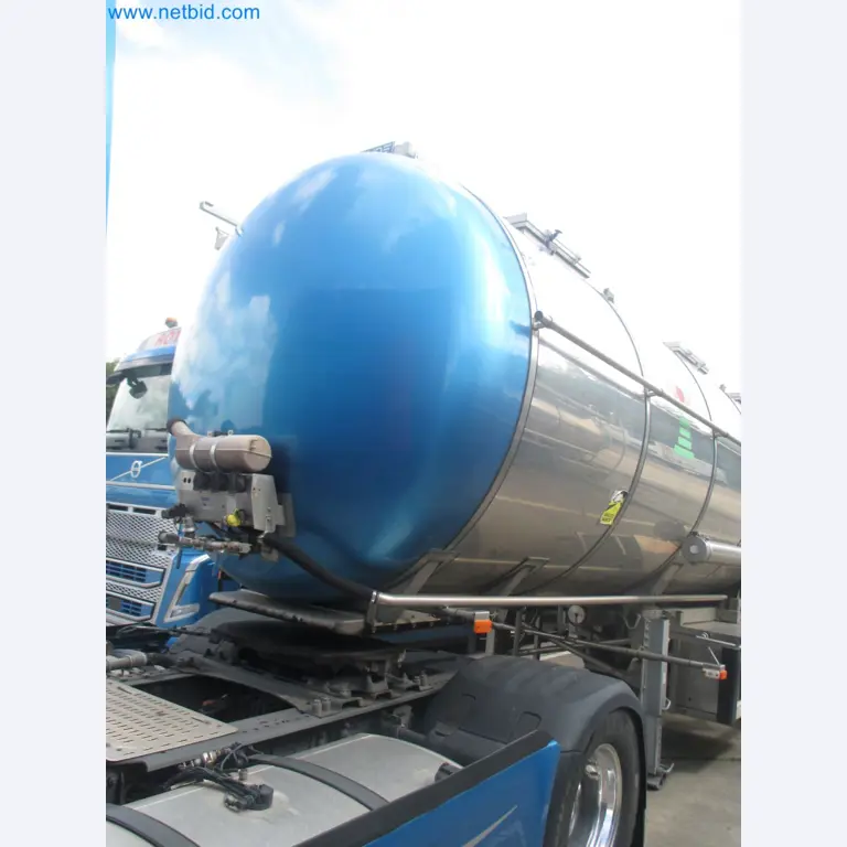 Tractor-trailers and tank semi-trailers for transporting liquid goods and food products (tank logistics)-23