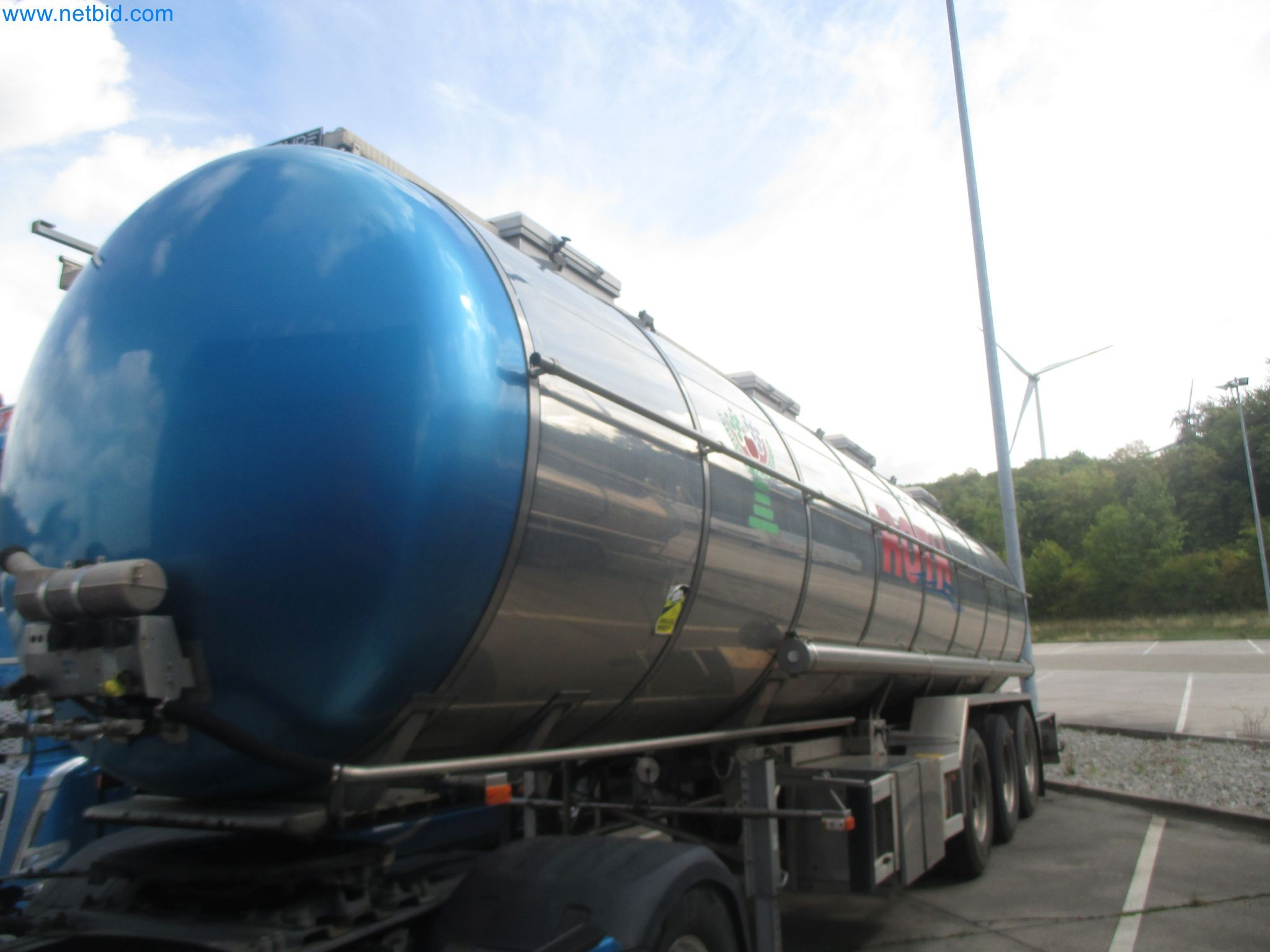 Tractor-trailers and tank semi-trailers for transporting liquid goods and food products (tank logistics)-24