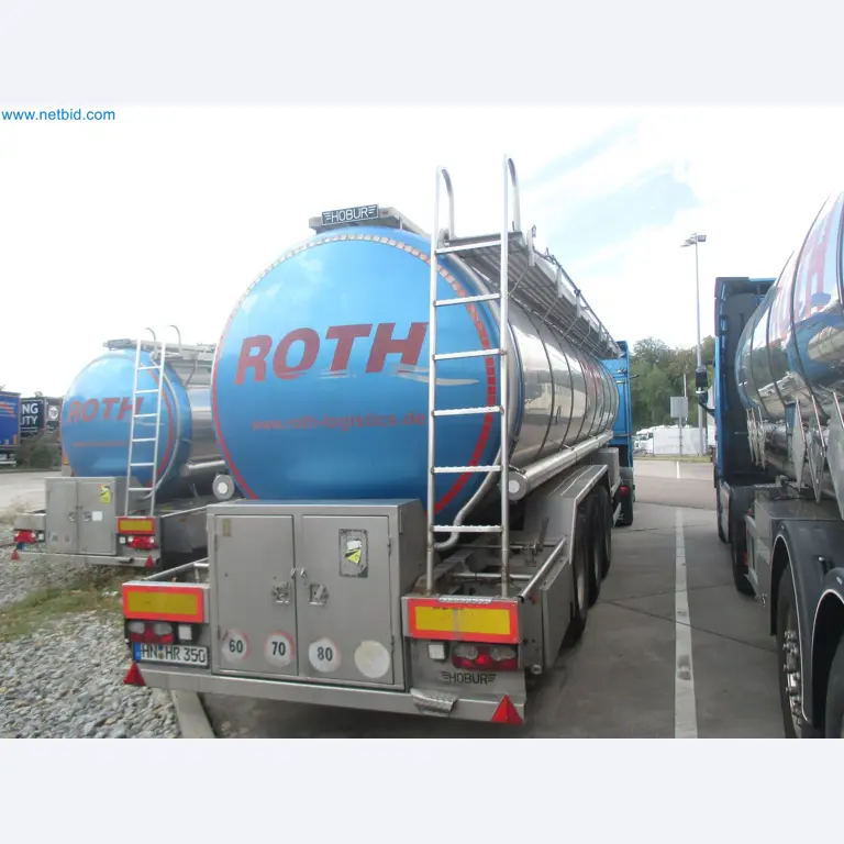 Tractor-trailers and tank semi-trailers for transporting liquid goods and food products (tank logistics)-2