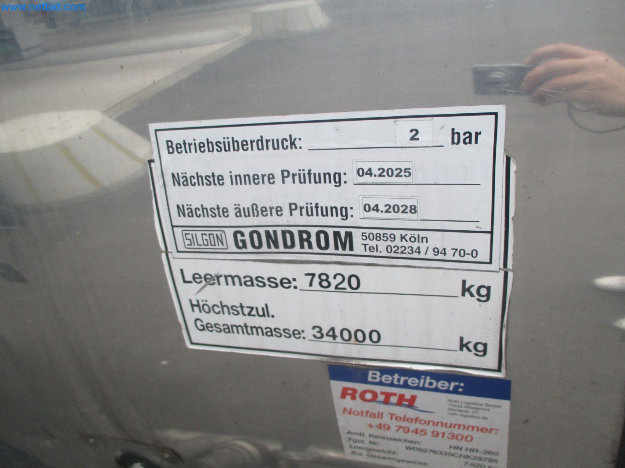 Tractor-trailers and tank semi-trailers for transporting liquid goods and food products (tank logistics)-15