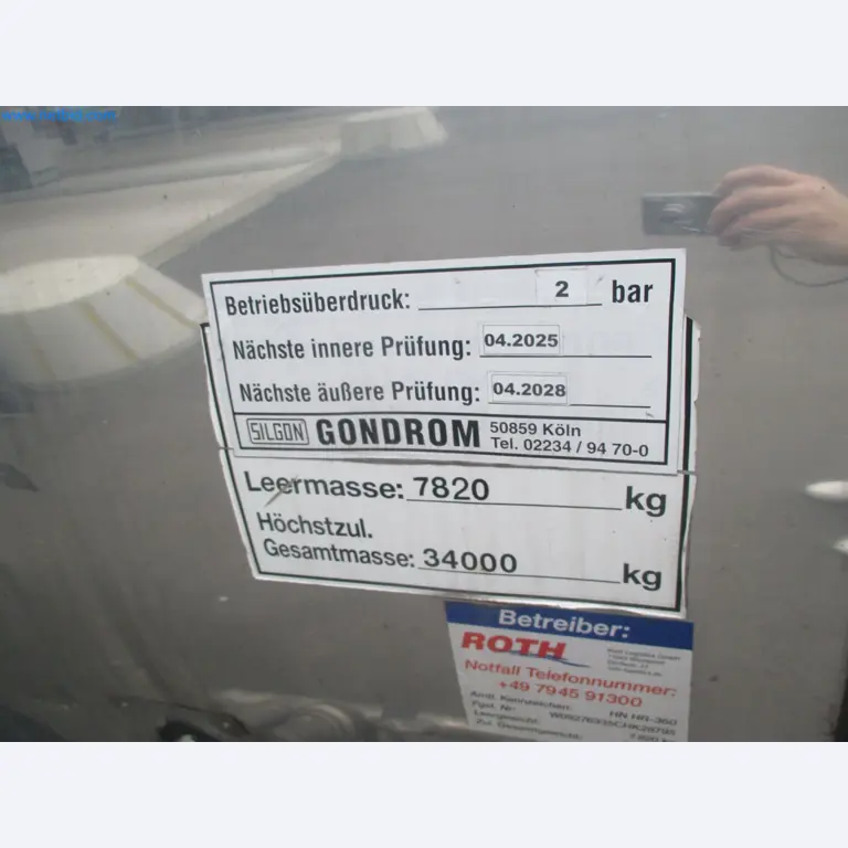 Tractor-trailers and tank semi-trailers for transporting liquid goods and food products (tank logistics)-15