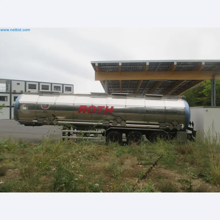 Tractor-trailers and tank semi-trailers for transporting liquid goods and food products (tank logistics)-4