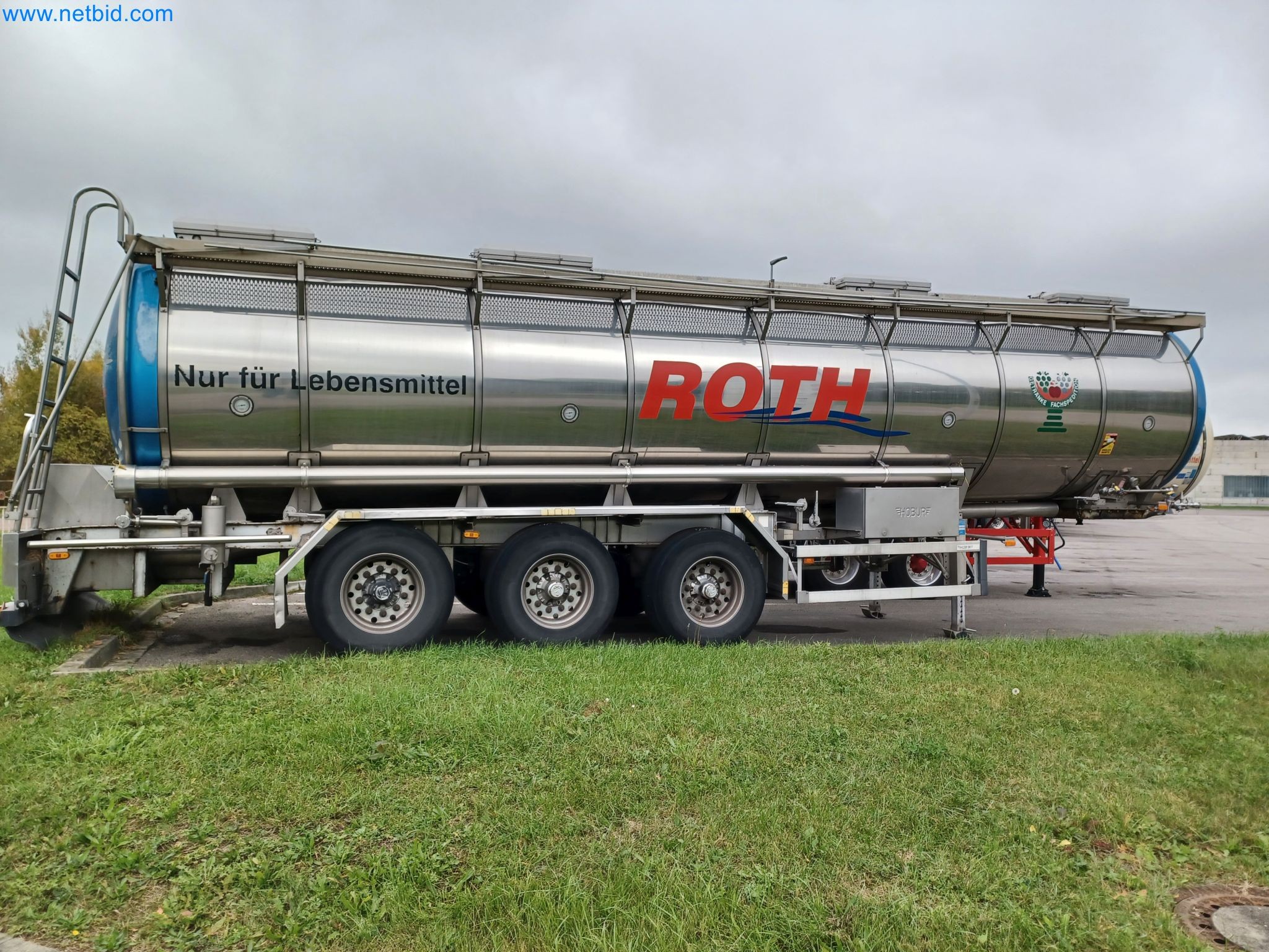 Tractor-trailers and tank semi-trailers for transporting liquid goods and food products (tank logistics)-12