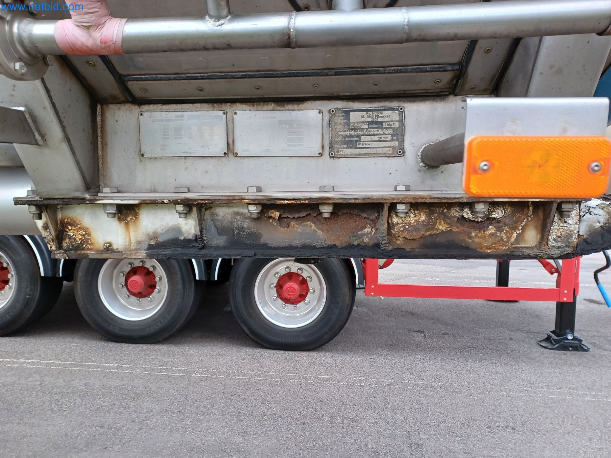 Tractor-trailers and tank semi-trailers for transporting liquid goods and food products (tank logistics)-34