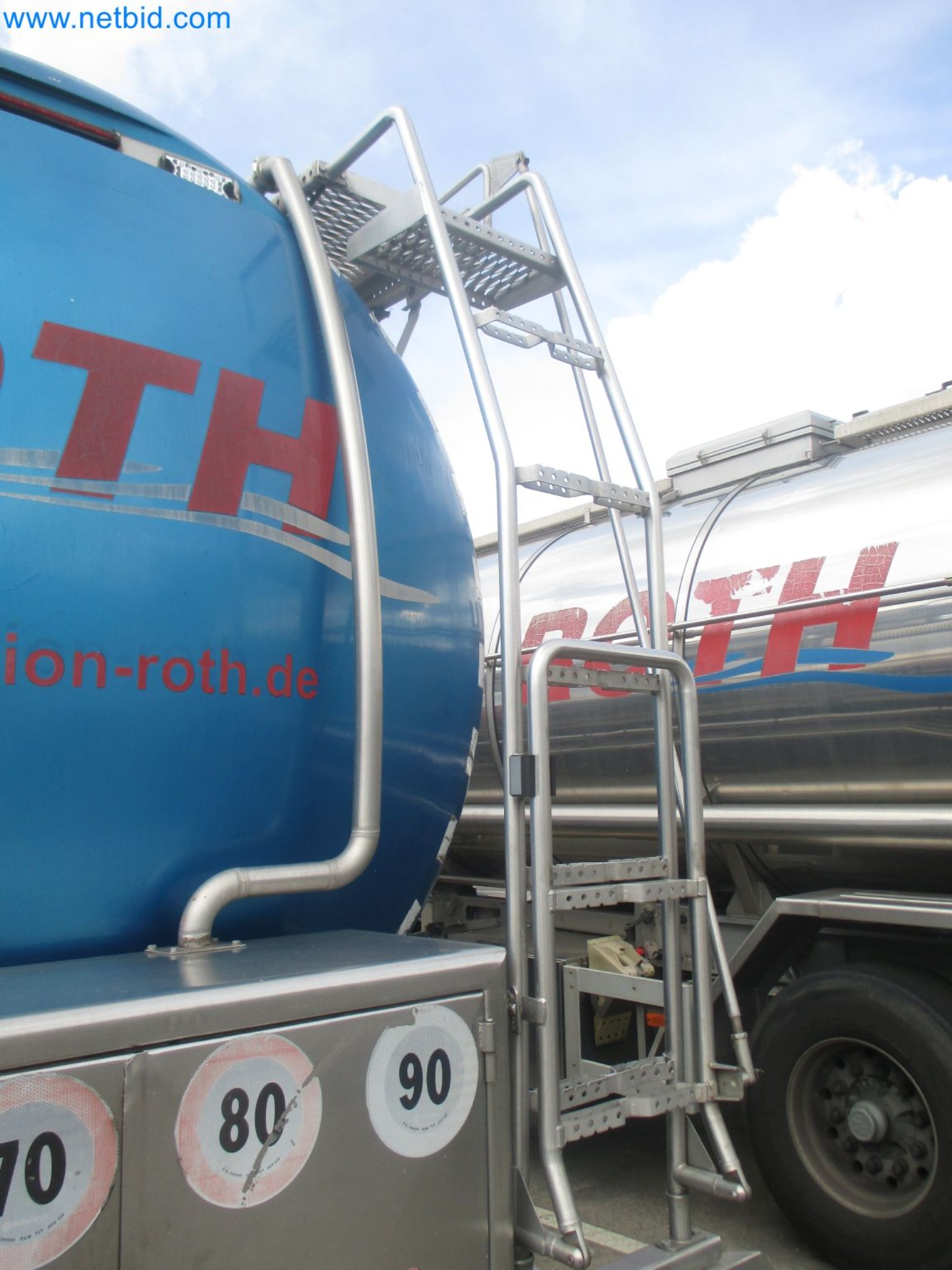 Tractor-trailers and tank semi-trailers for transporting liquid goods and food products (tank logistics)-28