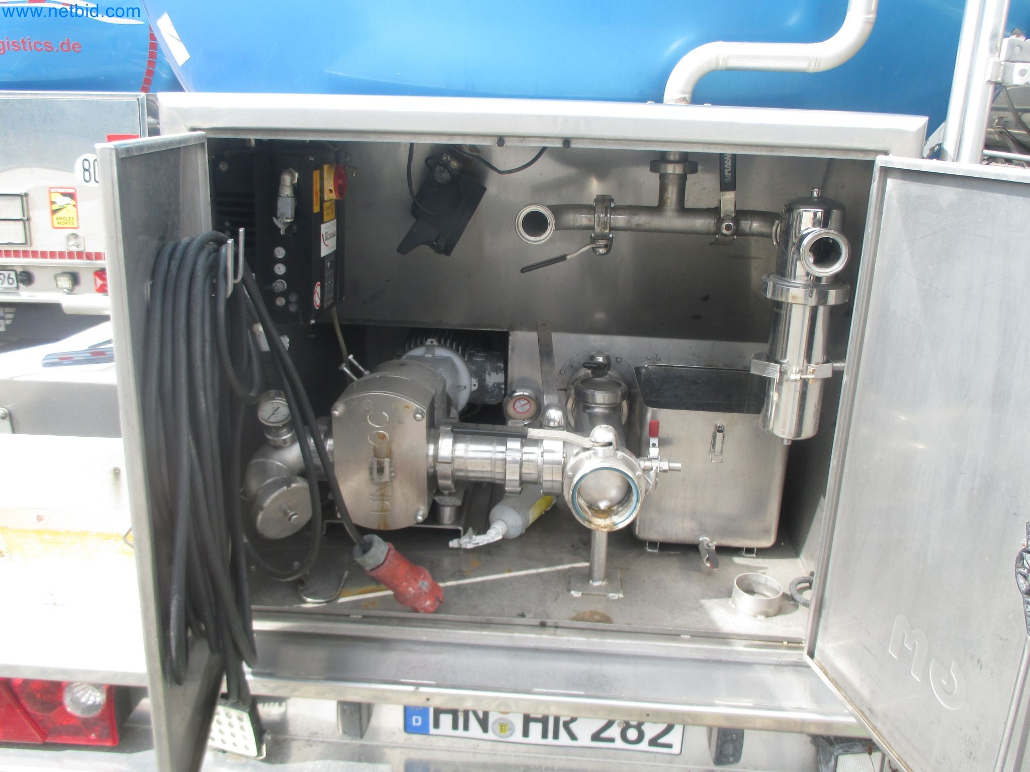Tractor-trailers and tank semi-trailers for transporting liquid goods and food products (tank logistics)-4