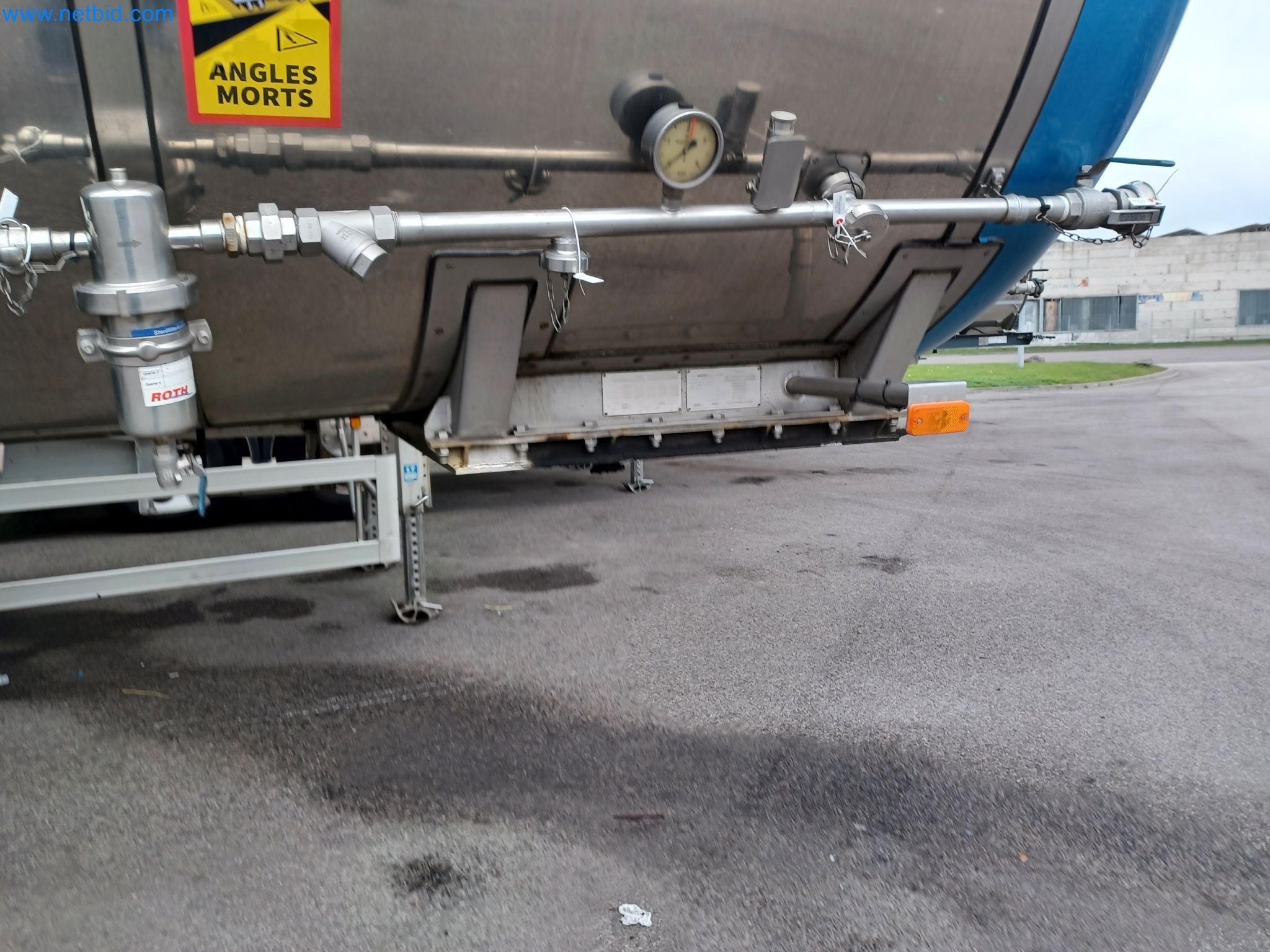 Tractor-trailers and tank semi-trailers for transporting liquid goods and food products (tank logistics)-36