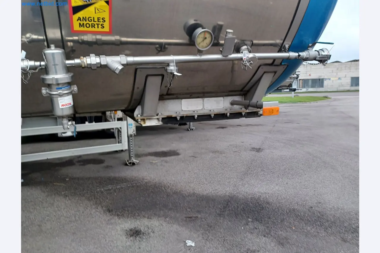 Tractor-trailers and tank semi-trailers for transporting liquid goods and food products (tank logistics)-36