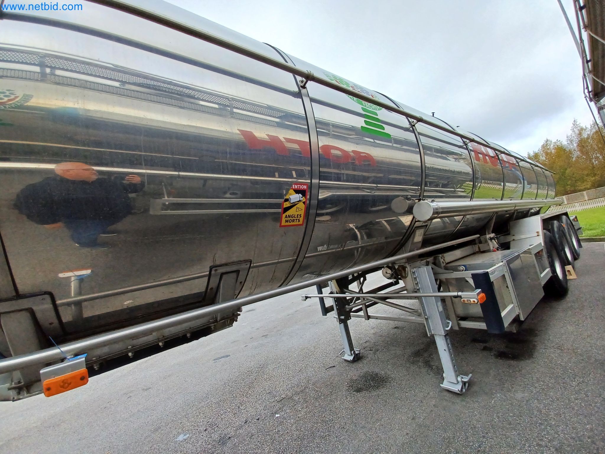 Tractor-trailers and tank semi-trailers for transporting liquid goods and food products (tank logistics)-50