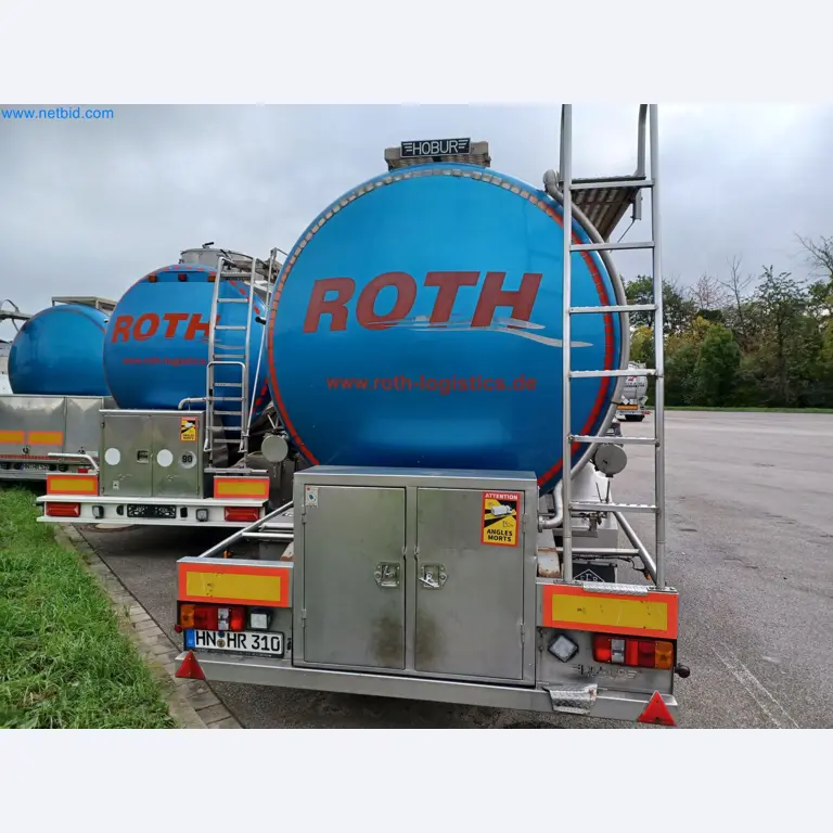 Tractor-trailers and tank semi-trailers for transporting liquid goods and food products (tank logistics)-5