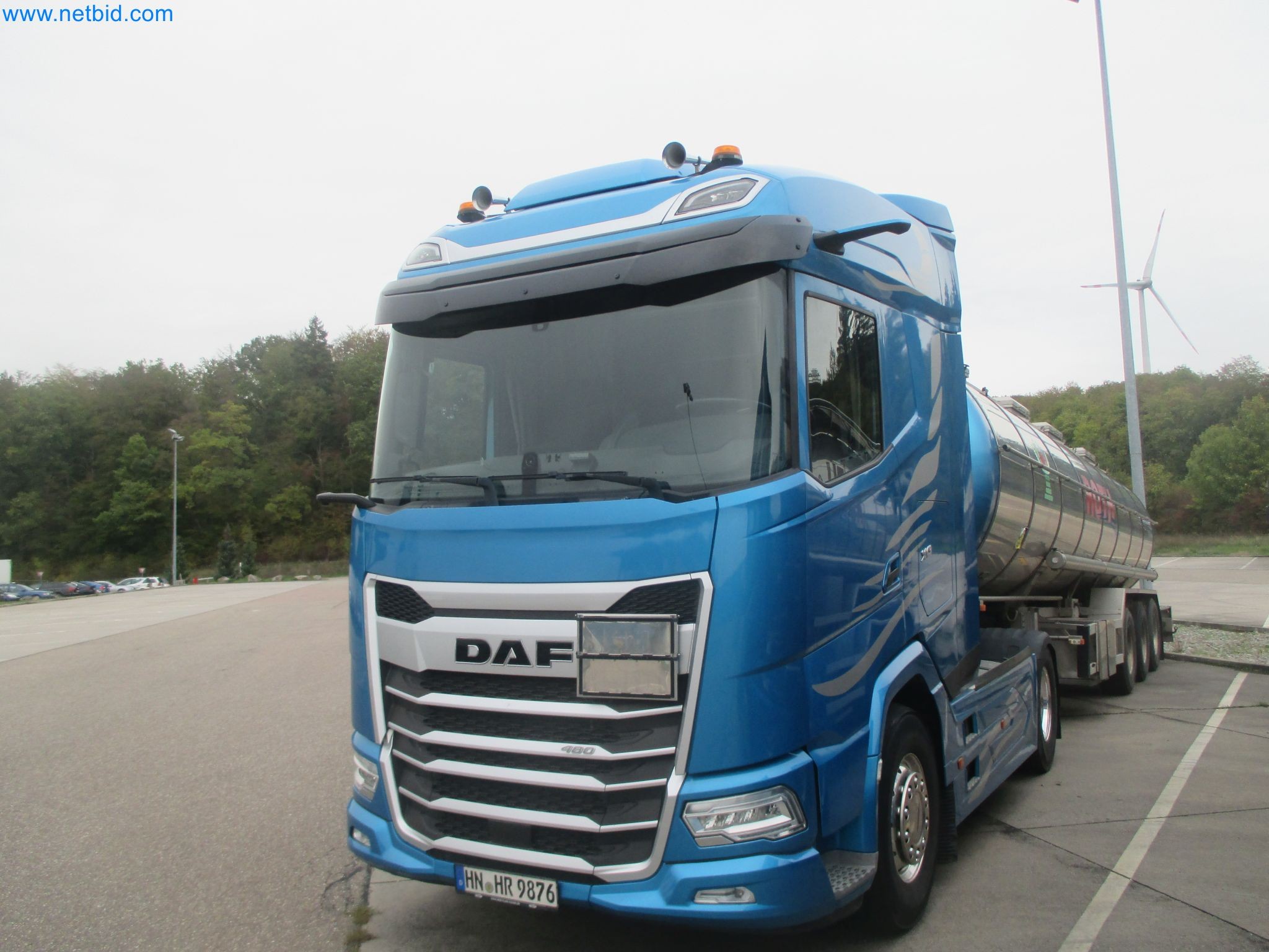 Tractor-trailer DAF XG480 – kavel bij NetBid, Möckmühl