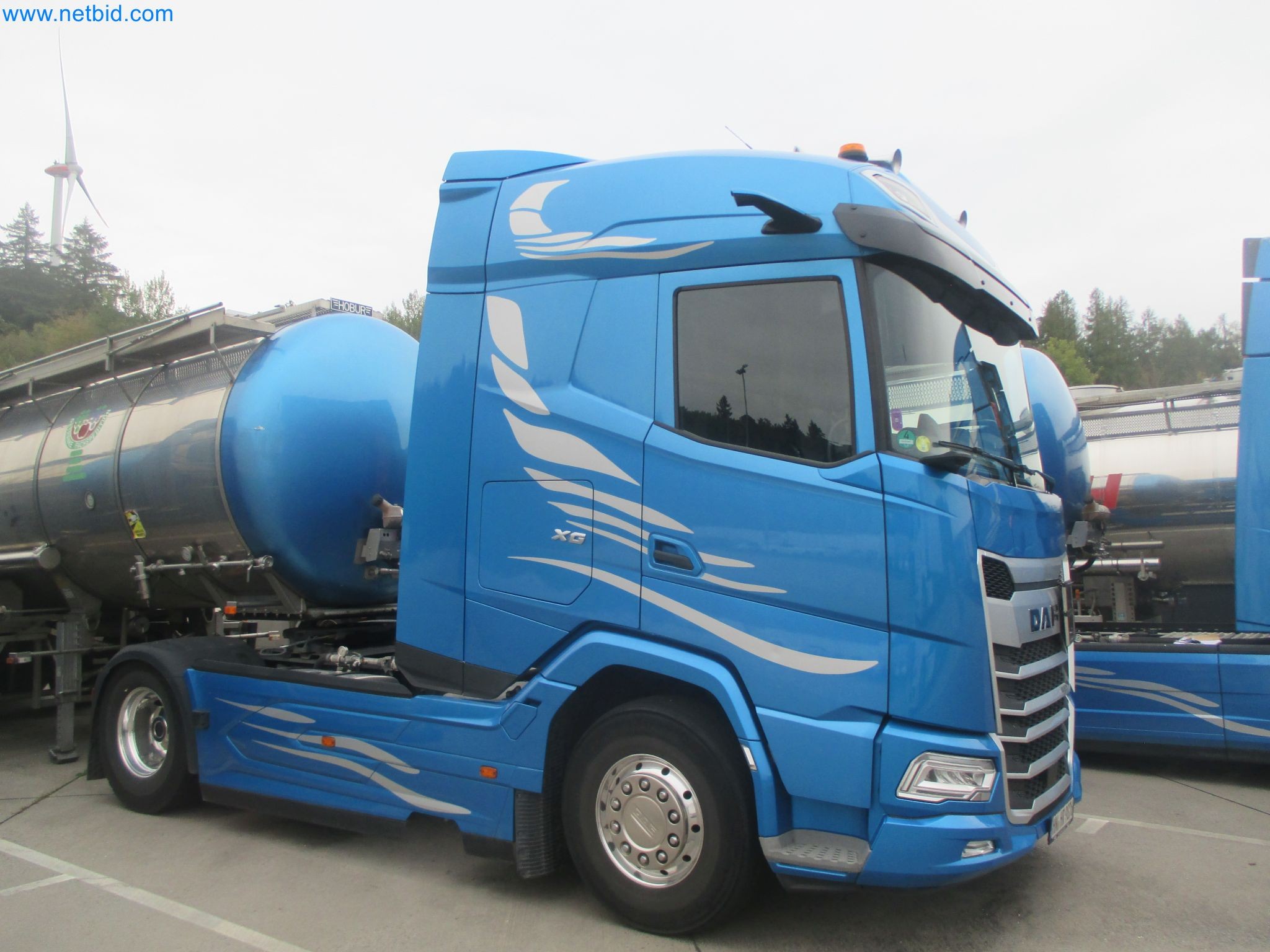 Tractor-trailer DAF XG480 – foto 3 – kavel bij NetBid, Möckmühl