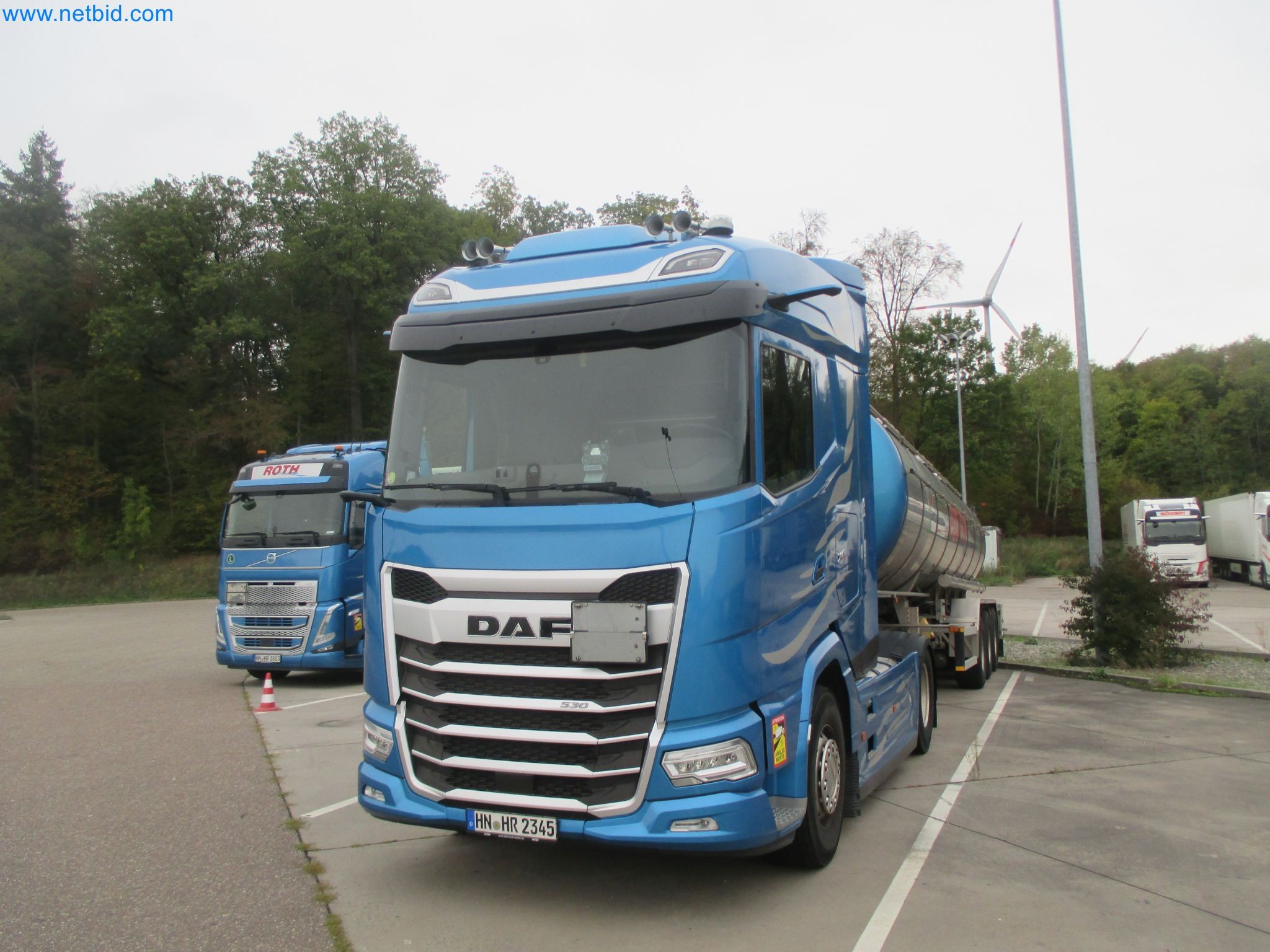 Tractor-trailer DAF XG 530 FT – kavel bij NetBid, Möckmühl