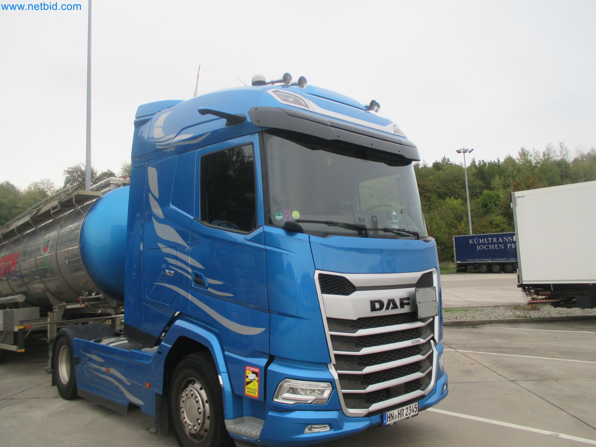 Tractor-trailer DAF XG 530 FT – foto 2 – kavel bij NetBid, Möckmühl