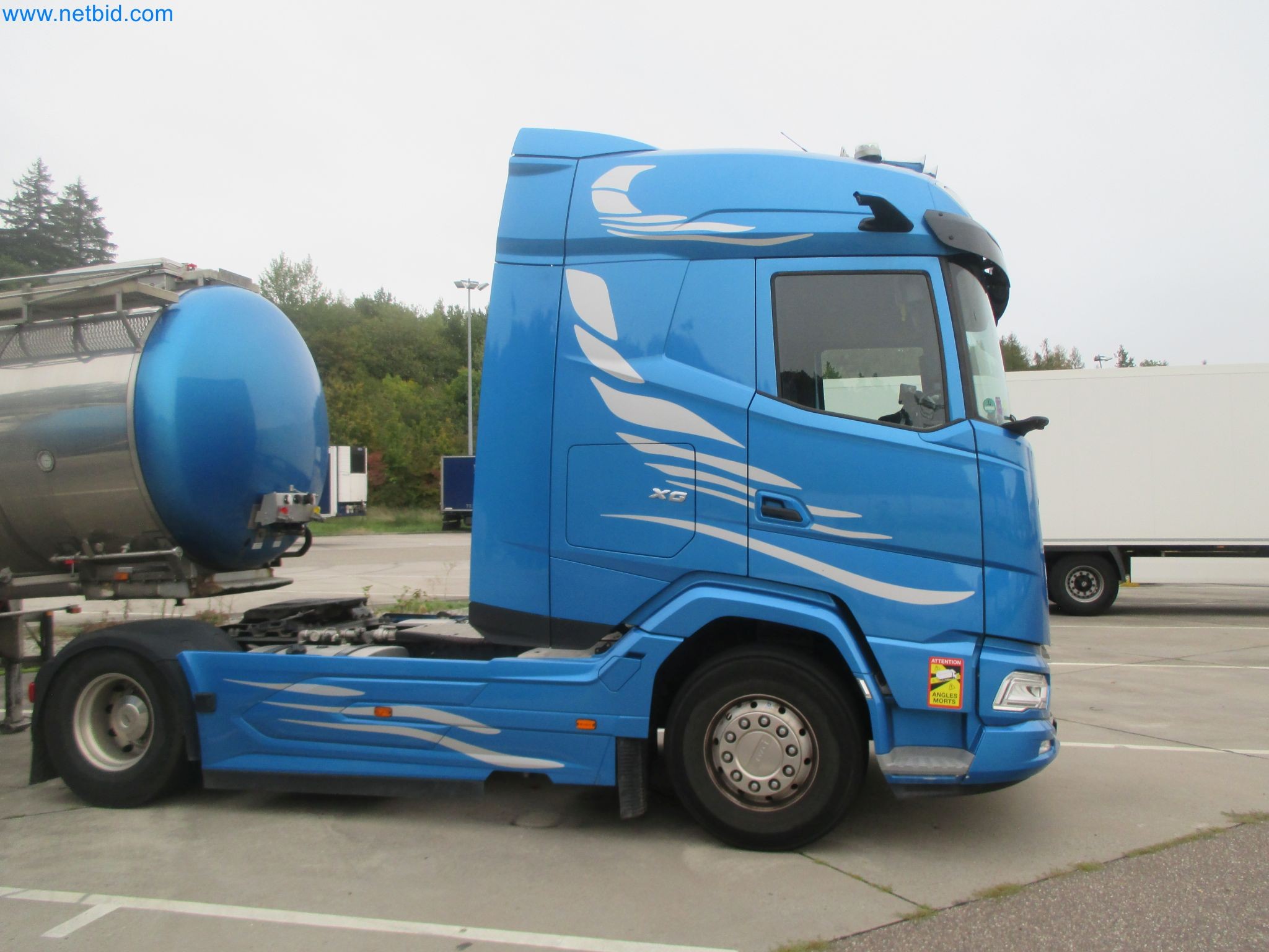 Tractor-trailer DAF XG 530 FT – foto 3 – kavel bij NetBid, Möckmühl