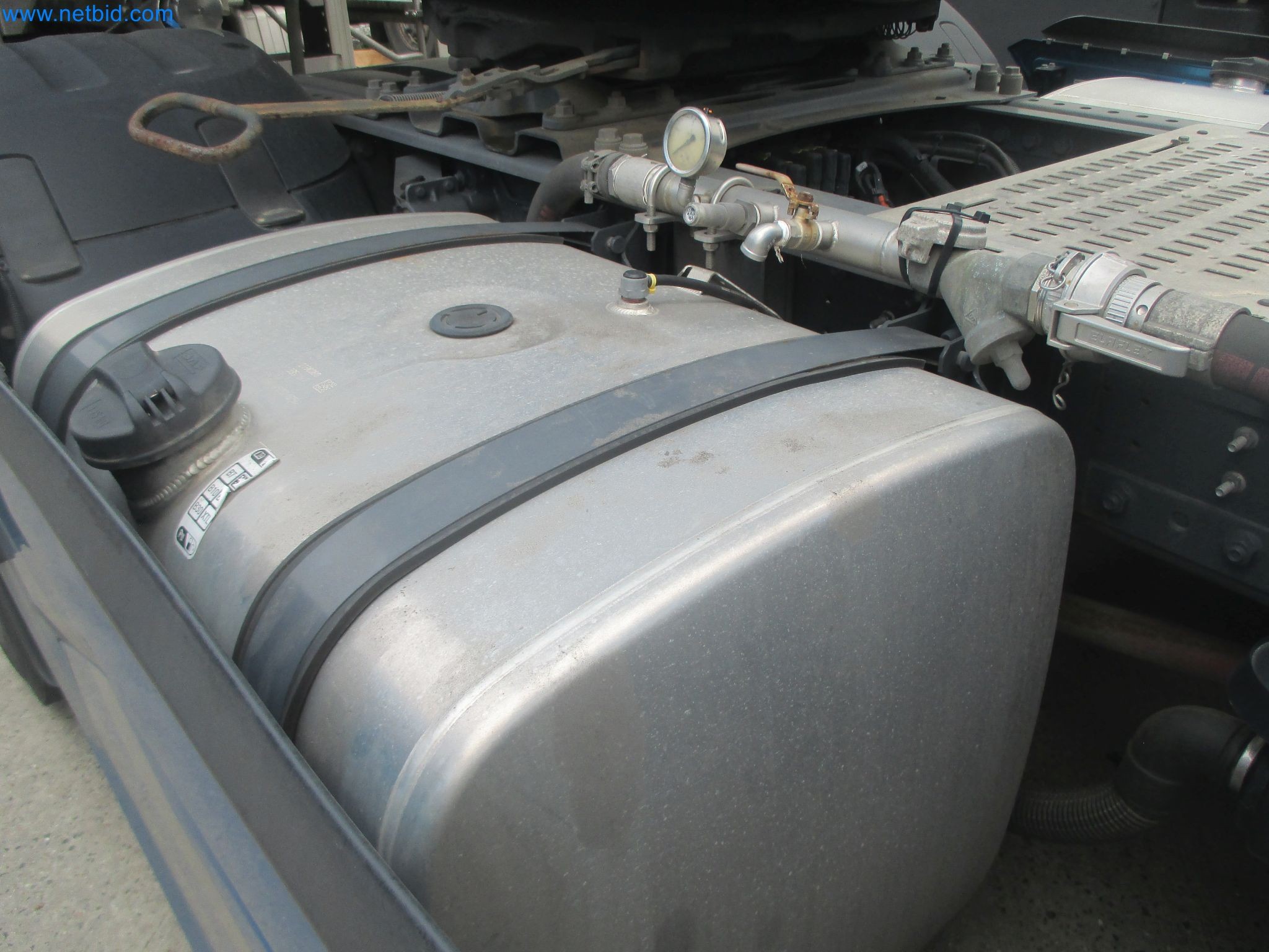 Tractor-trailers and tank semi-trailers for transporting liquid goods and food products (tank logistics)-22