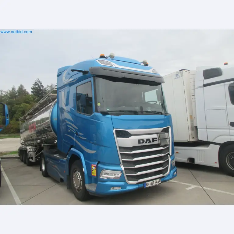 Tractor-trailers and tank semi-trailers for transporting liquid goods and food products (tank logistics)-2