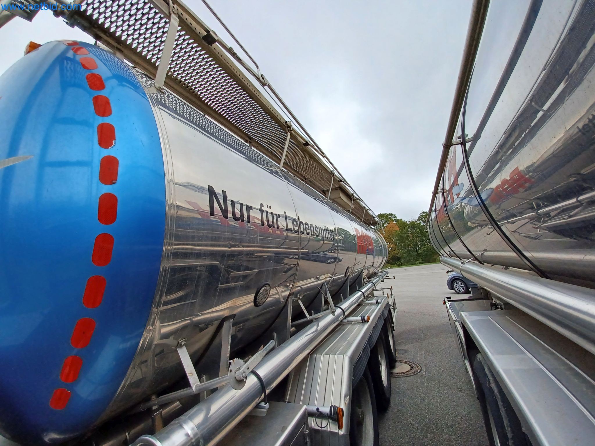 Tractor-trailers and tank semi-trailers for transporting liquid goods and food products (tank logistics)-12