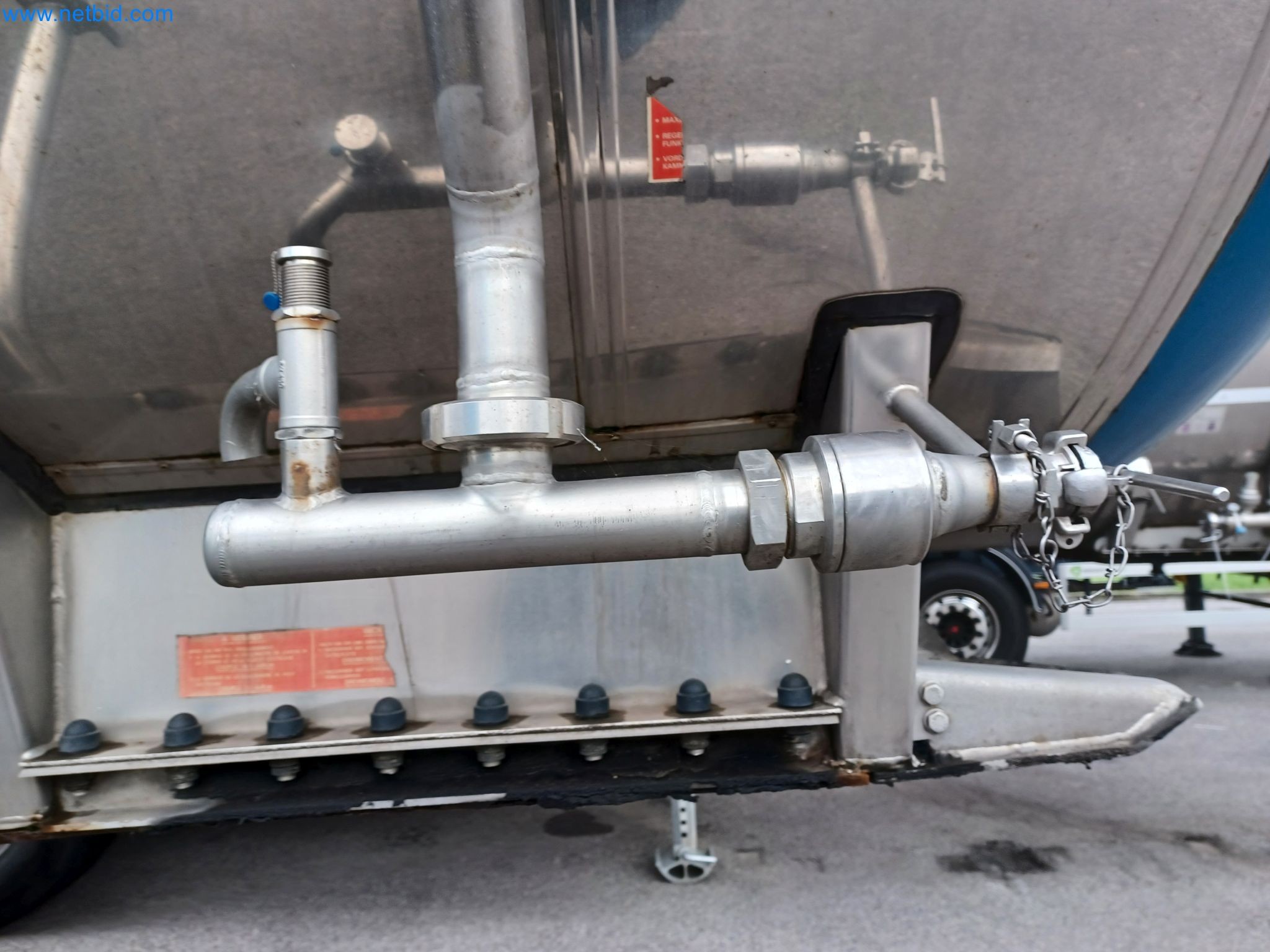 Tractor-trailers and tank semi-trailers for transporting liquid goods and food products (tank logistics)-29