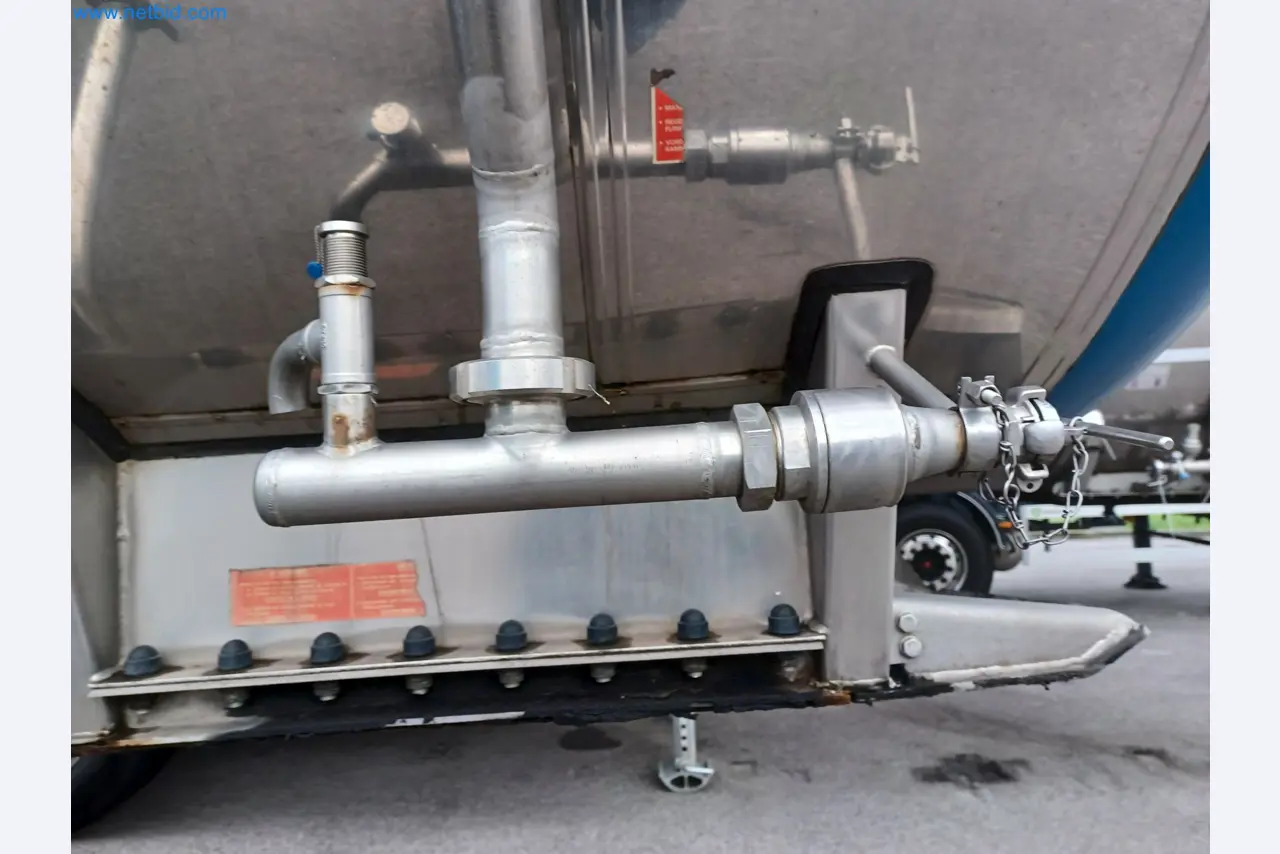 Tractor-trailers and tank semi-trailers for transporting liquid goods and food products (tank logistics)-29