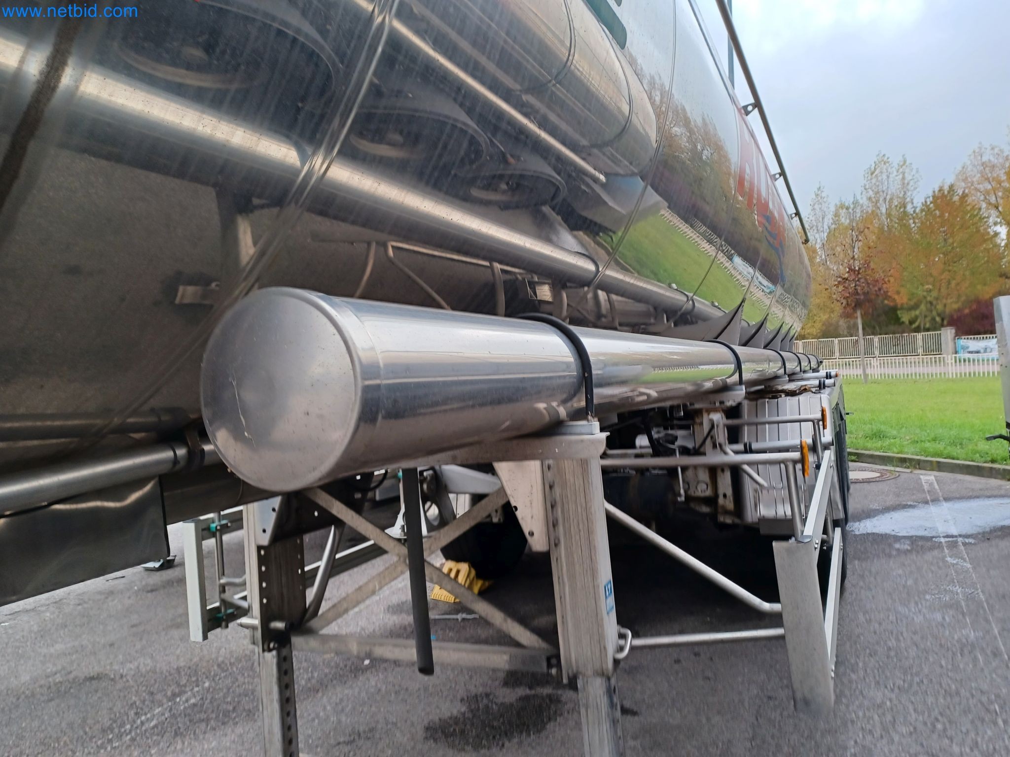 Tractor-trailers and tank semi-trailers for transporting liquid goods and food products (tank logistics)-36
