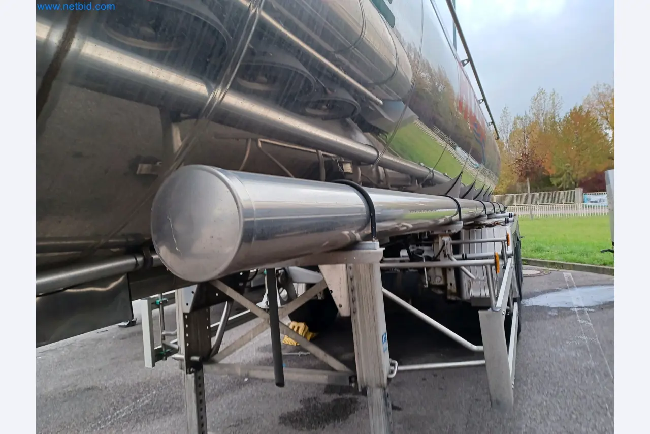Tractor-trailers and tank semi-trailers for transporting liquid goods and food products (tank logistics)-36