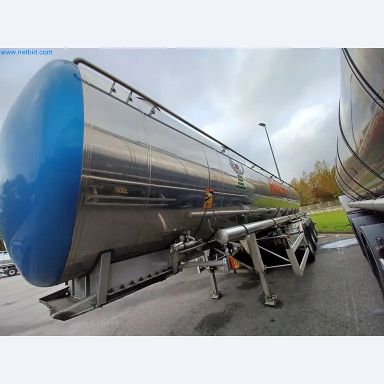 Tractor-trailers and tank semi-trailers for transporting liquid goods and food products (tank logistics)-37