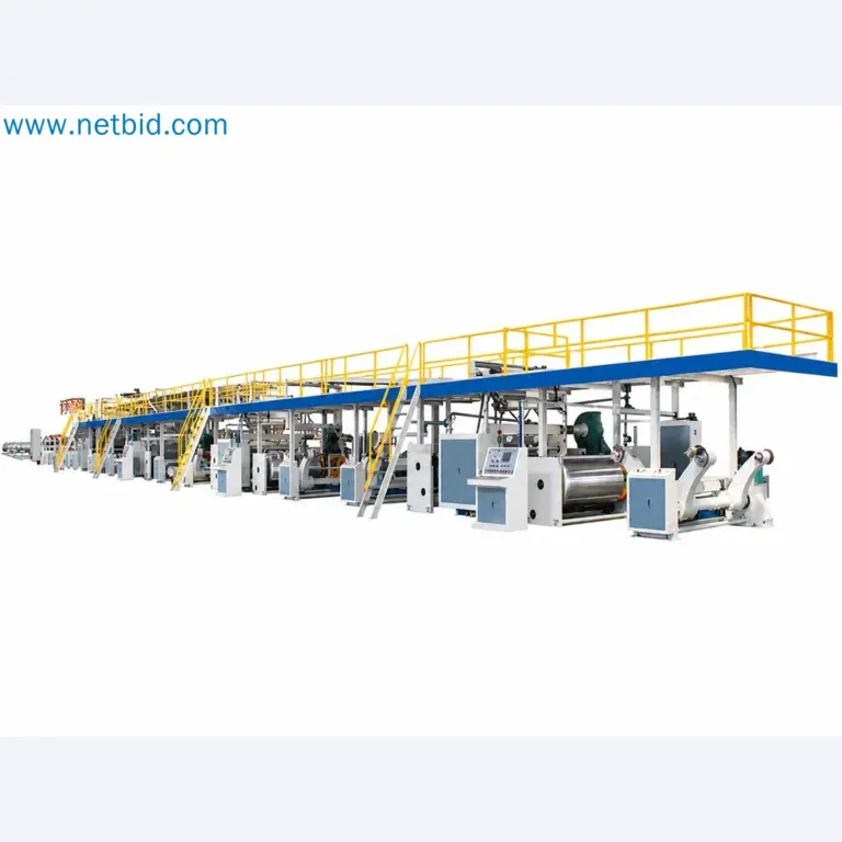 Complete production line for corrugated cardboard and paperboard – VAL KART-101