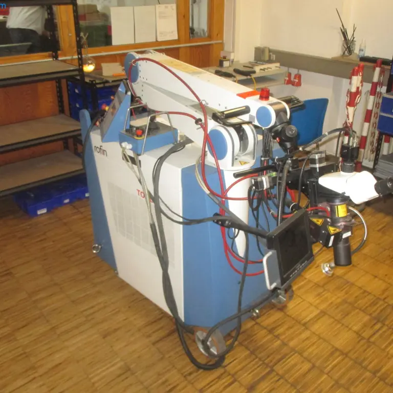 portable laser welder Rofin Tool Open