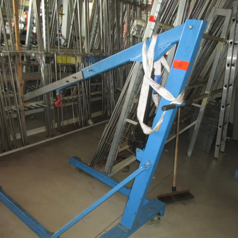 hydraulic workshop crane JHT MKS 500/P