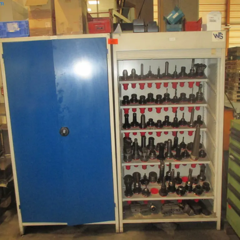 2 2-door tool storage cabinets