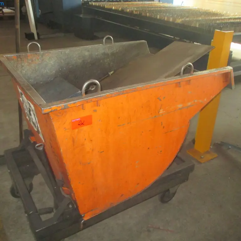 2 Large chip dump trucks