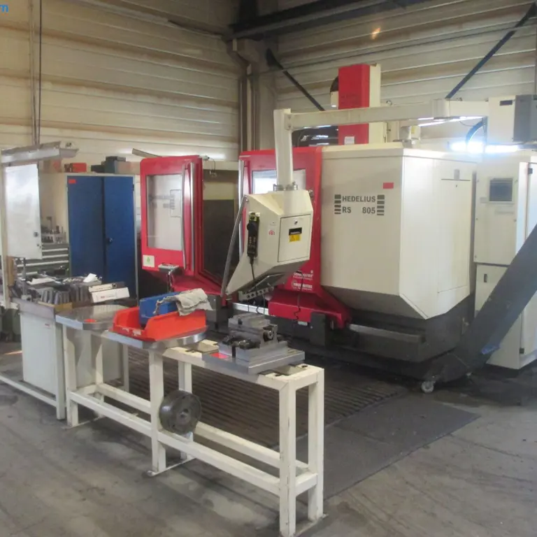 CNC Horizontal Machining Center Hedelius RS805K