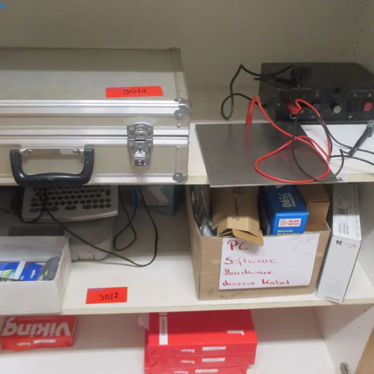 Contents of the cabinet