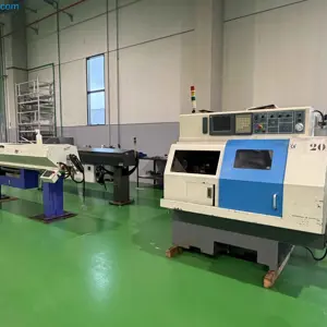 Horizontale CNC-Drehmaschine mit automatischem Stangenlader LNC Technology T600