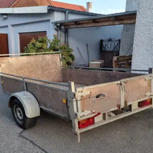 1-Achs Autoanhänger Hochlader