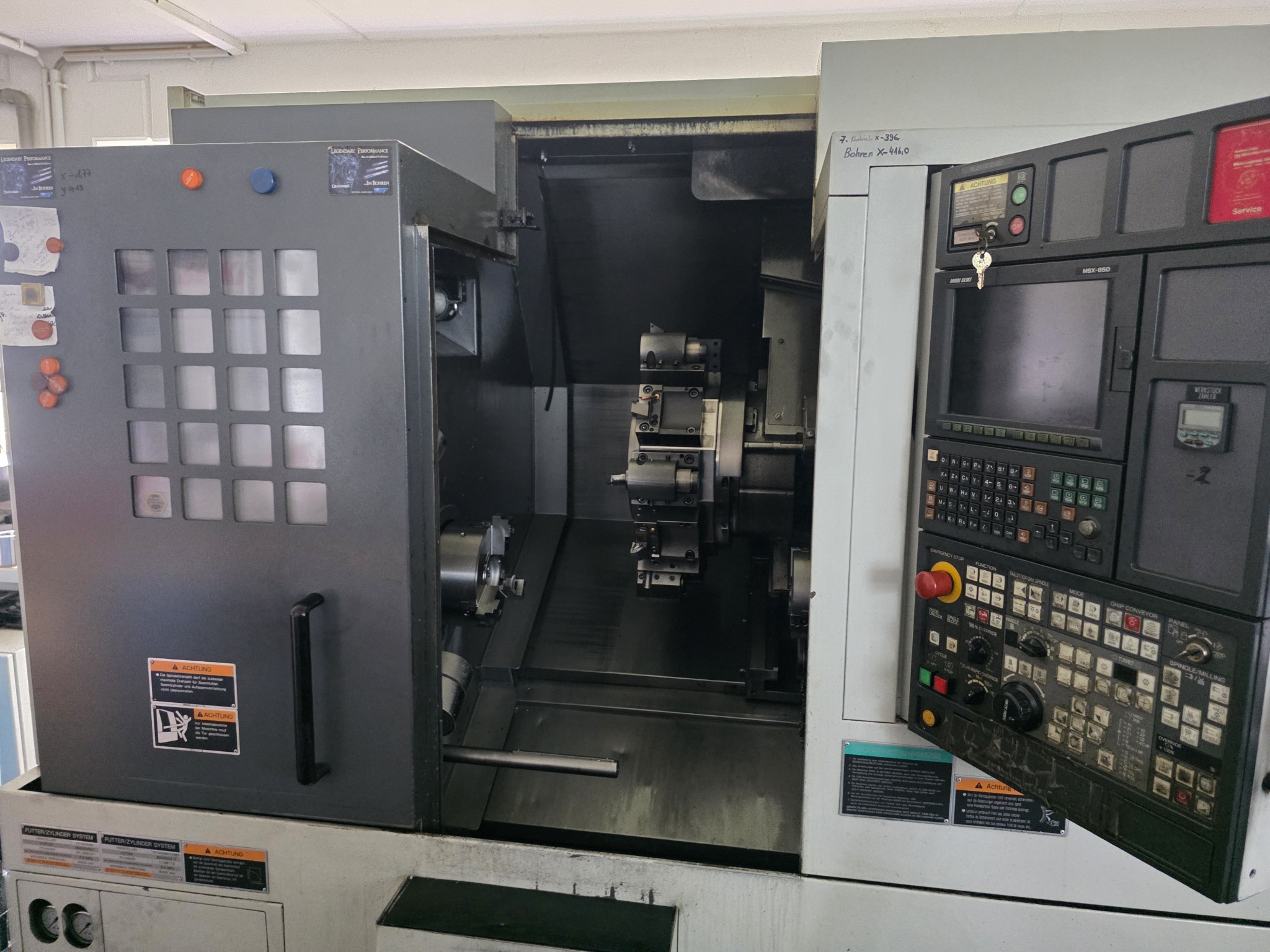 4-axis metal machining center, CNC lathes, workshop equipment, vehicles-9