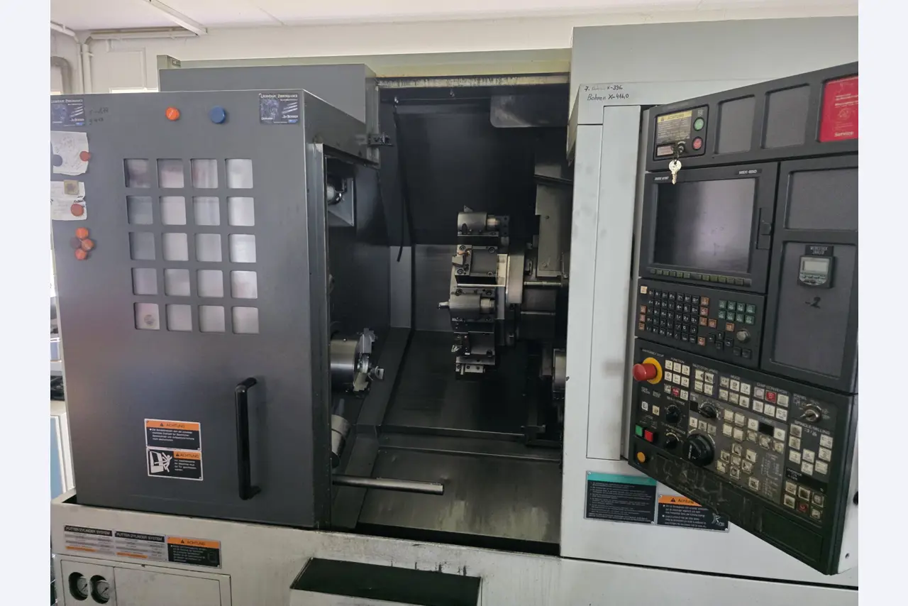 4-axis metal machining center, CNC lathes, workshop equipment, vehicles-9