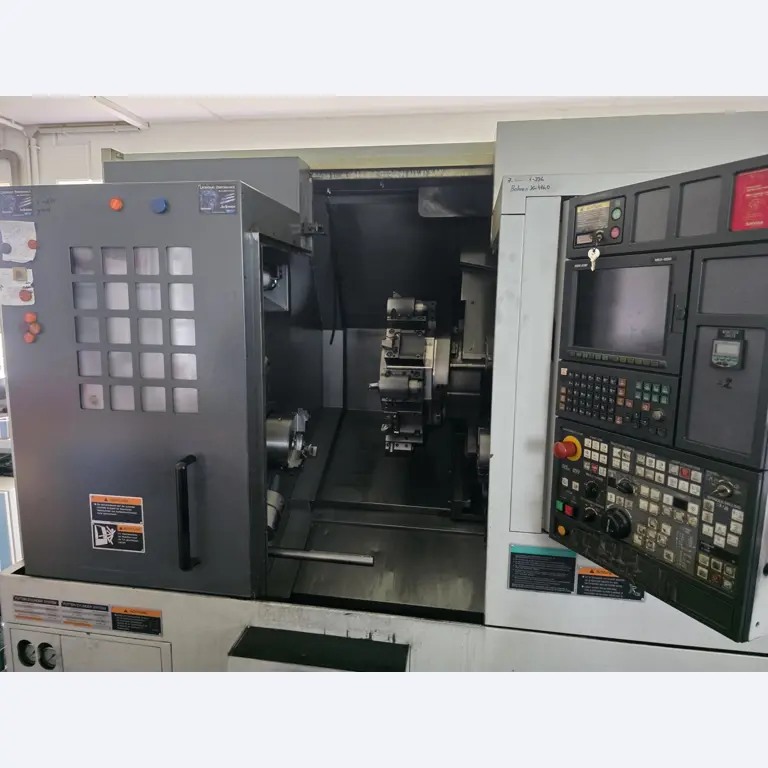 4-axis metal machining center, CNC lathes, workshop equipment, vehicles-9