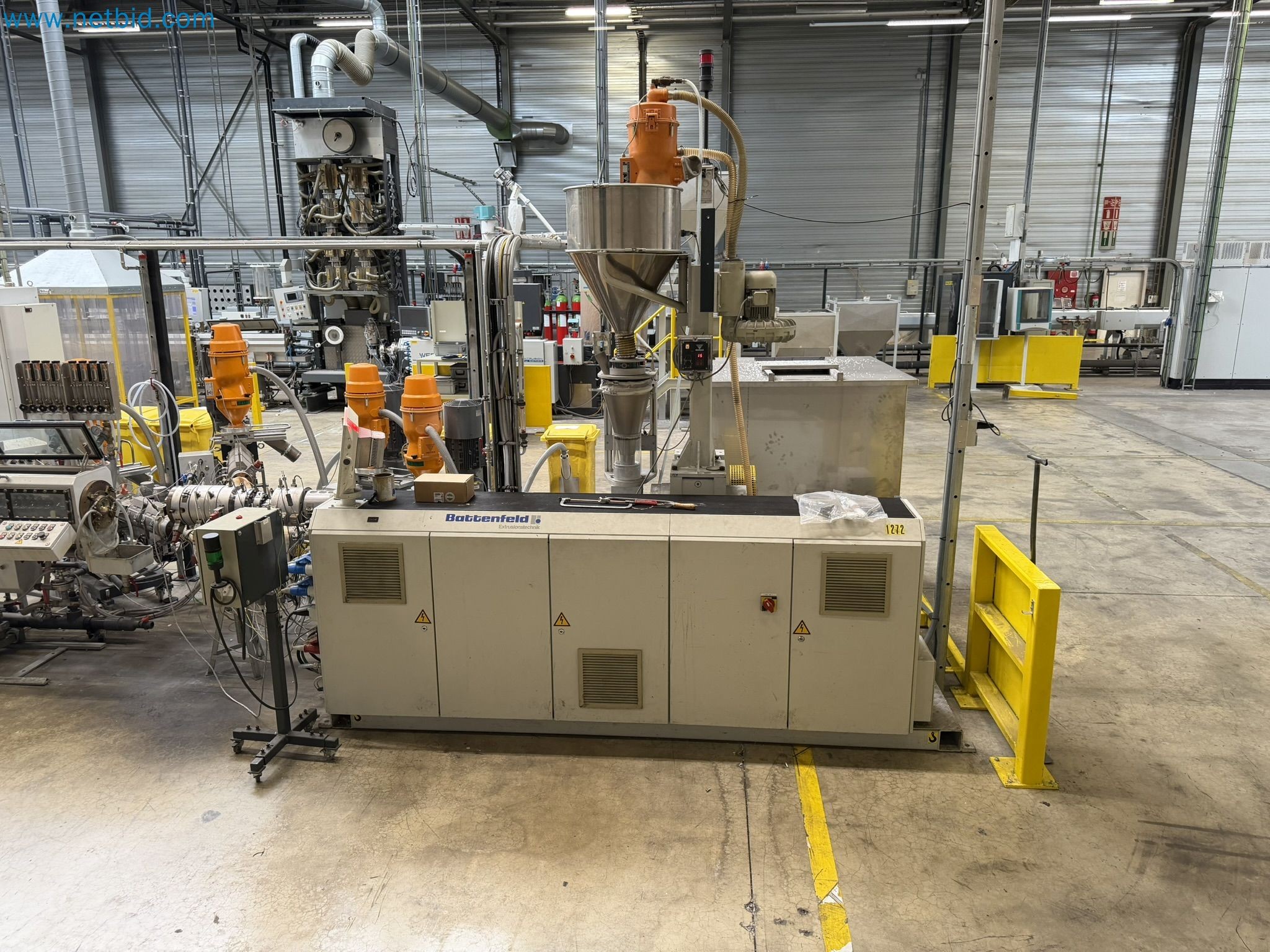 Extrusion lines used in the manufacture of ventilation and heating equipment-13