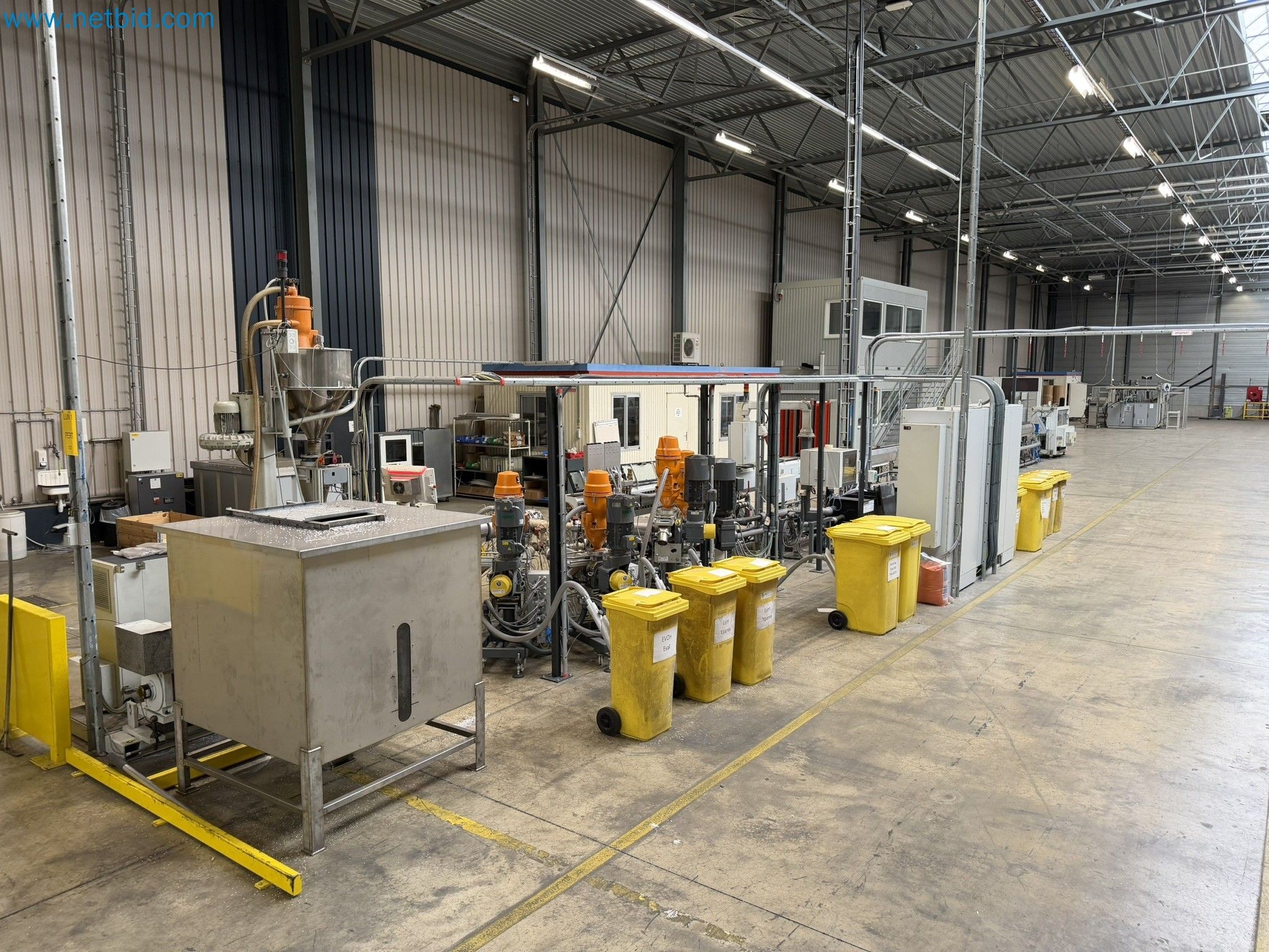 Extrusion lines used in the manufacture of ventilation and heating equipment-1