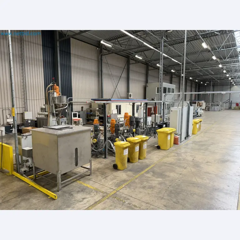 Extrusion lines used in the manufacture of ventilation and heating equipment-1