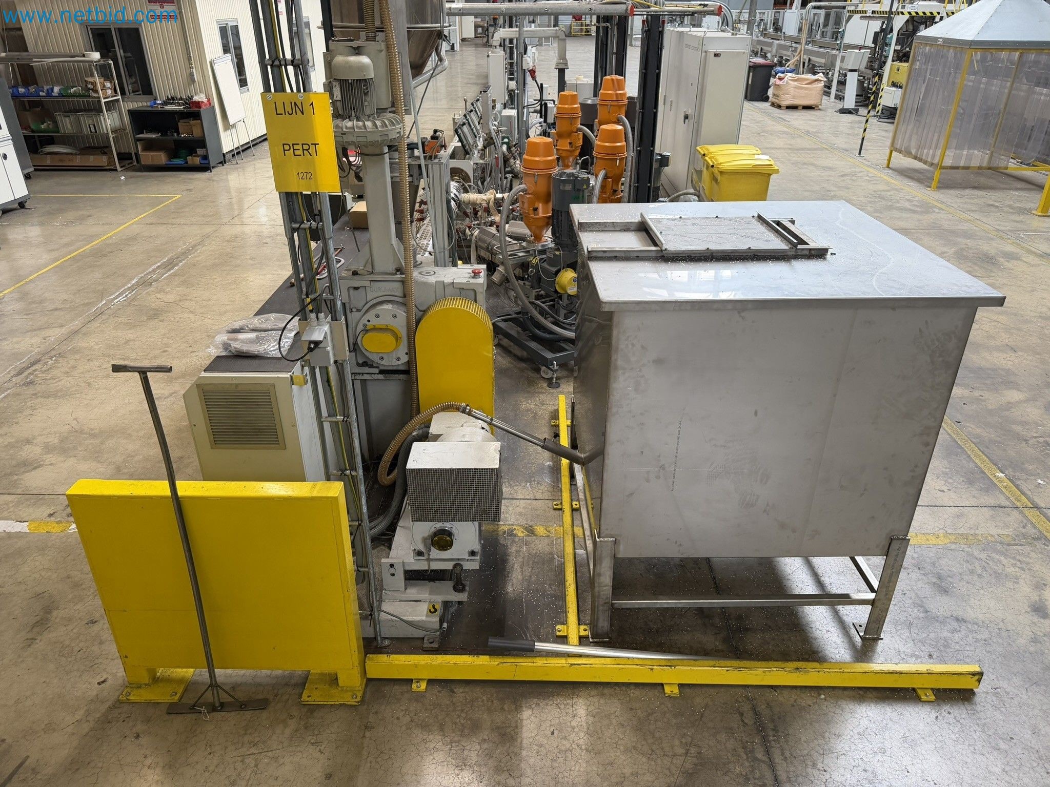 Extrusion lines used in the manufacture of ventilation and heating equipment-2