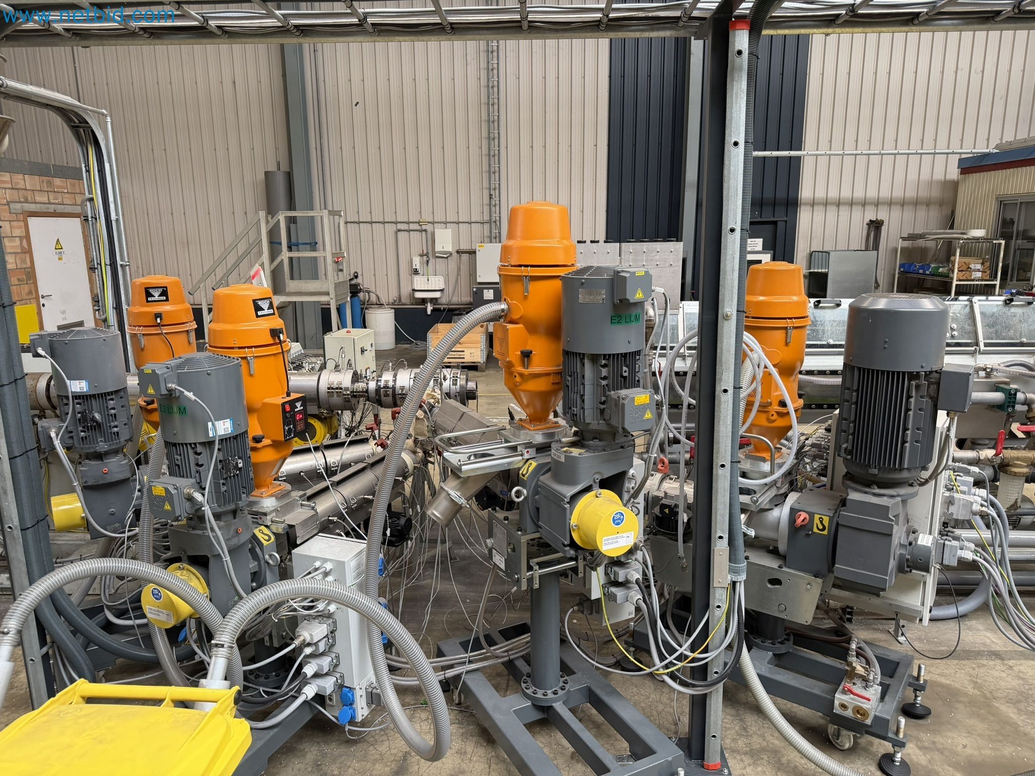 Extrusion lines used in the manufacture of ventilation and heating equipment-3