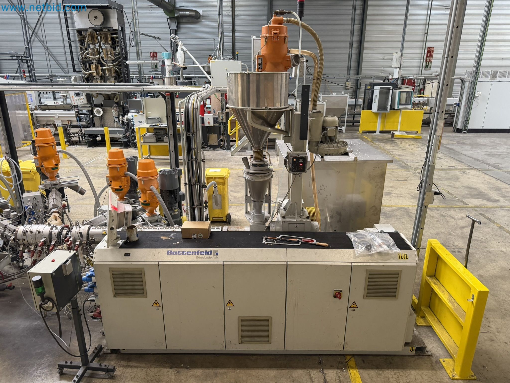 Extrusion lines used in the manufacture of ventilation and heating equipment-4